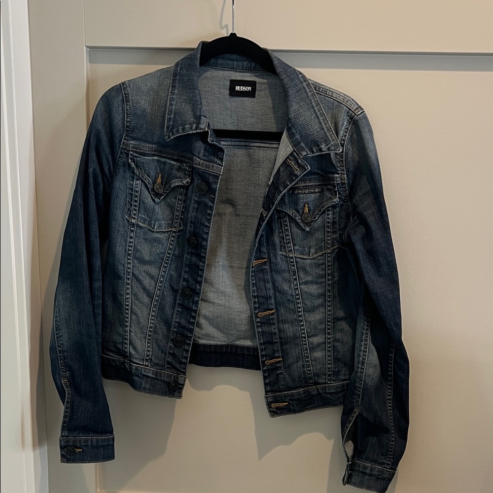 Hudson Jeans Dark Blue Denim Jacket